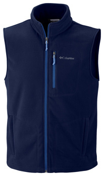 Bezrękawnik polarowy męski Columbia FAST TREK granatowy 1460001467