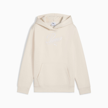 Bluza z kapturem dziewczęca Puma ESS SCRIPT FL beżowa 68872887