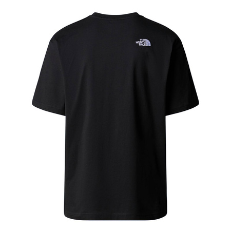 Koszulka męska The North Face S/S ESSENTIAL OVERSIZED czarna NF0A87NRJK3