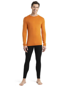Longsleeve termiczny męski Icebreaker 260 TECH pomarańczowy IB104371865