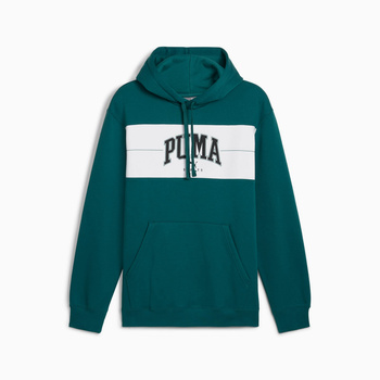 Bluza z kapturem męska Puma SQUAD FL zielona 68179622