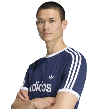 Koszulka męska adidas 3S RINGER granatowa KF0419