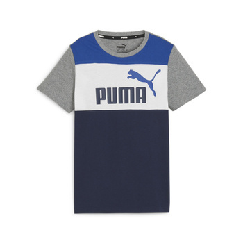 Koszulka chłopięca Puma ESS BLOCK wielokolorowa 67971614