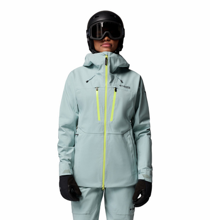 Kurtka narciarska damska Columbia PLATINUM PEAK II niebieska 2085321461