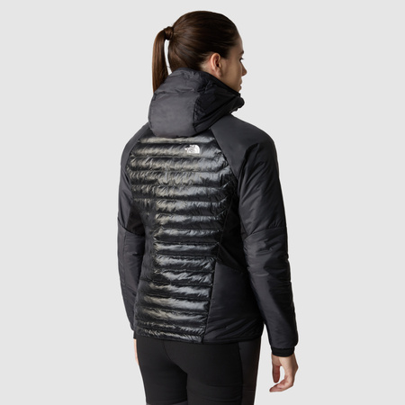 Kurtka z kapturem damska The North Face MACUGNAGA HYBRID INSULATION szara NF0A851YMN8