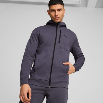 Bluza z kapturem męska Puma OPEN ROAD FZ DK szara 68165469