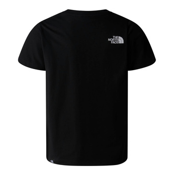 Koszulka dziecięca The North Face SIMPLE DOME czarna NF0A8DRPJK3