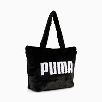 Torba damska Puma UP PAUX FUR SHOPPER czarna 09171201