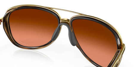 Okulary przeciwsłoneczne unisex Oakley SPLIT TIME brązowe OO4129-18