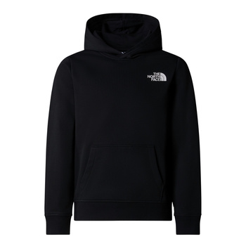 Bluza z kapturem dziecięca The North Face REDBOX REGULAR czarna NF0A89H9JK3