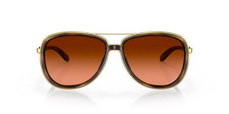 Okulary przeciwsłoneczne unisex Oakley SPLIT TIME brązowe OO4129-18