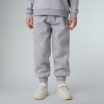 Komplet dresowy dziecięcy The North Face SIMPLE DOME FLEECE szary NF0A8EFMDYX