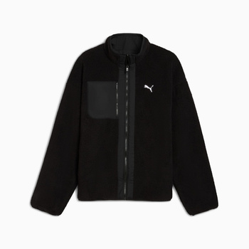 Kurtka męska Puma REVERSIBLE HYBRID SHERPA czarna 68837101