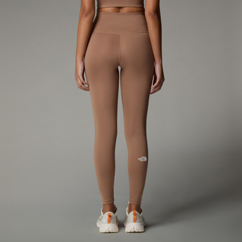 Legginsy do biegania damskie The North Face FLEX 28IN brązowe NF0A8BRY6IH