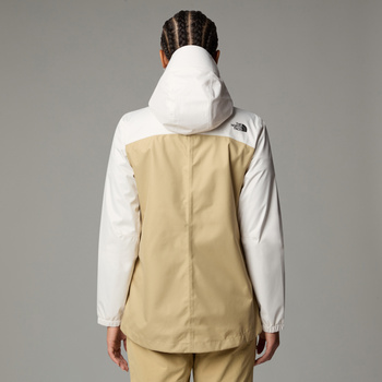 Kurtka wodoodporna damska The North Face QUEST beżowa NF0A55H5ROR