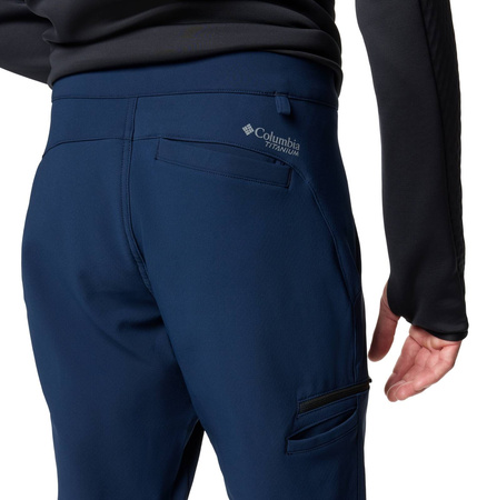 Spodnie trekkingowe męskie Columbia VAST CANYON granatowe 2094923464