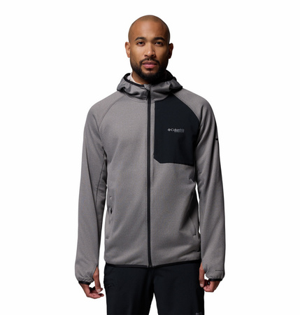 Bluza z kapturem męska Columbia TRIPLE CANYON II szara 2094973023