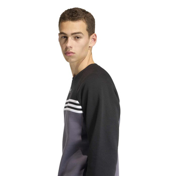 Bluza męska adidas CHEST STRIPES szara KE2133