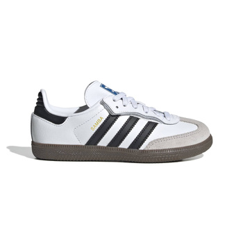 Buty sportowe dziecięce adidas SAMBA OG białe JQ6391