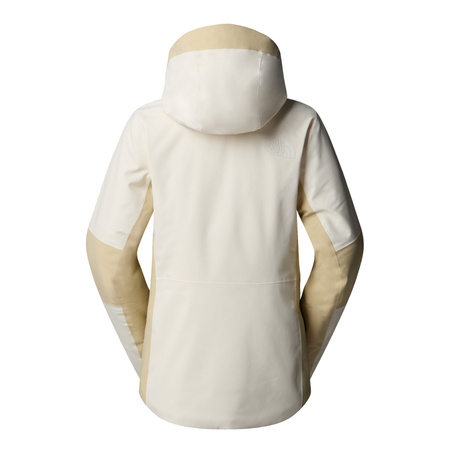 Kurtka narciarska damska The North Face LENADO beżowa NF0A8DDSTOB