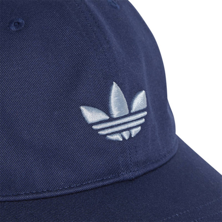 Czapka z daszkiem unisex adidas ADICOLOR granatowa JC6030