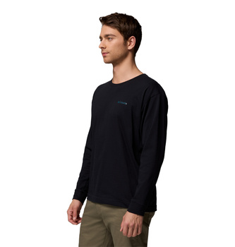 Longsleeve męski Columbia BLACK BUTTE czarny 2137071010
