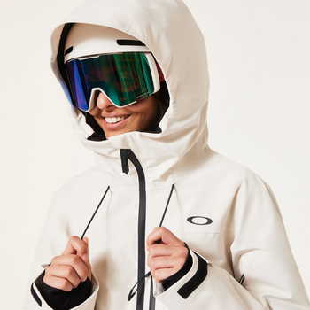 Kurtka narciarska damska Oakley CANOPY beżowa FOA500824-68S