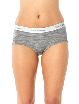 Majtki damskie Icebreaker SPRITE HOT szare IB103023016