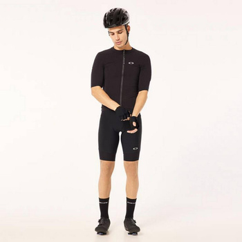 Spodenki rowerowe męskie Oakley GRIDSKIN BIBSHORT Q36.5 czarne FOA405952-02E