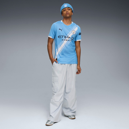 Koszulka męska Puma MCFC HOME JERSEY REPLICA niebieska 78033801