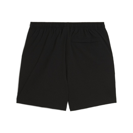 Spodenki męskie Puma WARDROBE ESS SEERSUCKER RELAXED czarne 62966501