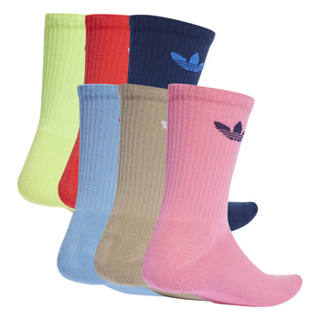 Skarpety unisex adidas TREFOIL CUSHION 6-PACK wielokolorowe JY2679