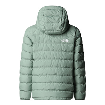 Kurtka puchowa z kapturem dziewczęca The North Face PERRITO zielona NF0A88UEBQ1