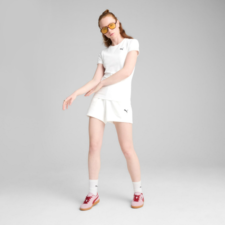 Koszulka damska Puma WARDROBE ESS SLIM biała 62974202