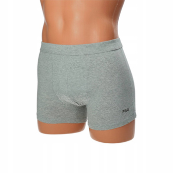 Bokserki męskie Fila BASIC 2-PACK szare FU5039-2-400
