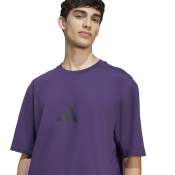Koszulka męska adidas Z.N.E. fioletowa JW4783