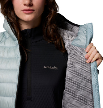 Kurtka puchowa damska Columbia ARCTIC CREST niebieska 2086074461