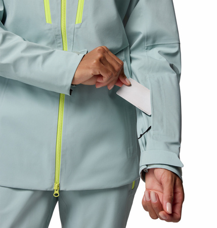 Kurtka narciarska damska Columbia PLATINUM PEAK II niebieska 2085321461