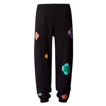 Spodnie dresowe unisex The North Face LET'S BLOSSOM TOGETHER czarne NF0A8AQ2JK3