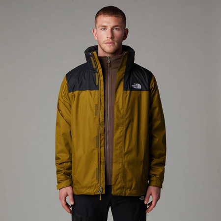 Kurtka wodoodporna męska The North Face EVOLVE II TRICLIMATE brązowa NF00CG555HO