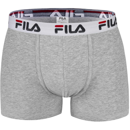 Bokserki męskie Fila BASIC 2-PAC szare FU5016-2-400