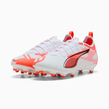 Korki chłopięce Puma ULTRA 5 PRO FG/AG JR białe 10816501