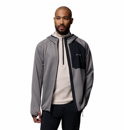 Bluza z kapturem męska Columbia TRIPLE CANYON II szara 2094973023