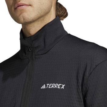 Bluza męska adidas TERREX MULTI LIGHT FLEECE FZ czarna IB1818