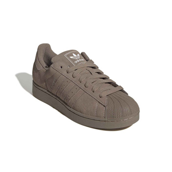 Buty sportowe męskie adidas SUPERSTAR II brązowe KI8493