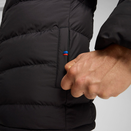 Kurtka z kapturem męska Puma BMW MMS MT7+ ECOLITE czarna 62737701