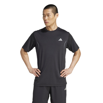 Koszulka treningowa męska adidas TECH czarna JZ8488