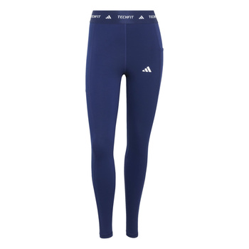 Legginsy treningowe damskie adidas TECHFIT niebieskie JZ0792