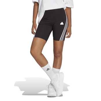 Spodenki damskie adidas FUTURE ICONS 3-STRIPES BIKE czarne HT4718