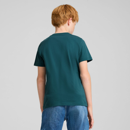 Koszulka chłopięca Puma SQUAD BIG GRAPHIC zielona 68277222